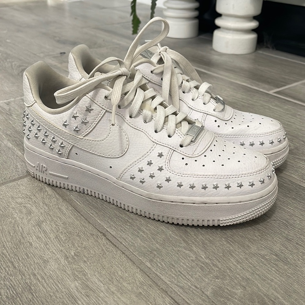 Nike air force 1 with star studs